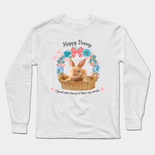 Happy Bunny Long Sleeve T-Shirt